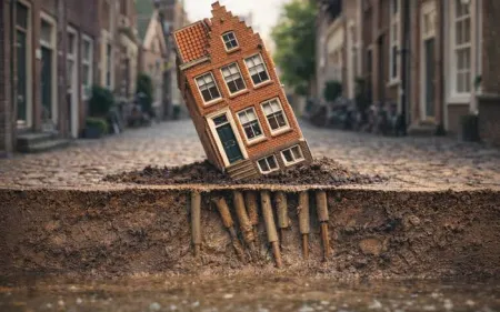 Funderingsproblemen kunnen grote financiële gevolgen hebben